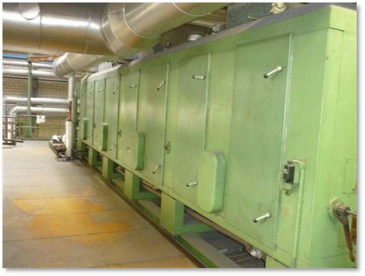 Olbrich/Zimmer Narrow Width Coating Line, 1968, 1000mm, Steam Heated, 3 Sections