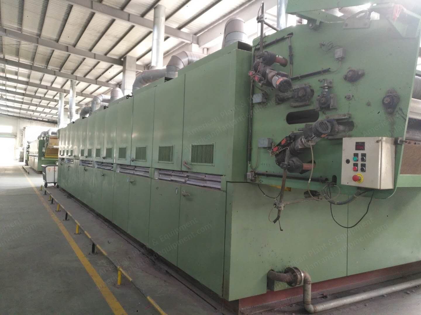 Santex Dryer, 2800mm, 6 Chambers, Oil Heated, Pin Chain, 2007