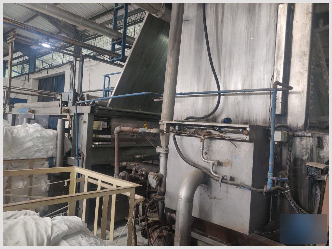 Dornier, ASM/3, 1994, Tubular Mercerising Range, RW 1400, 3 Cigars, NaOH Storage