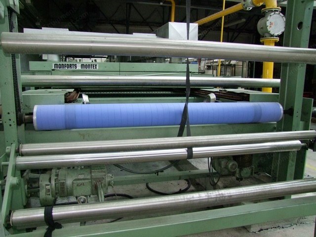 Monforts, 1990, Single Layer Stenter Machine, 2000mm Width, Gas Heated, 8 Chambers