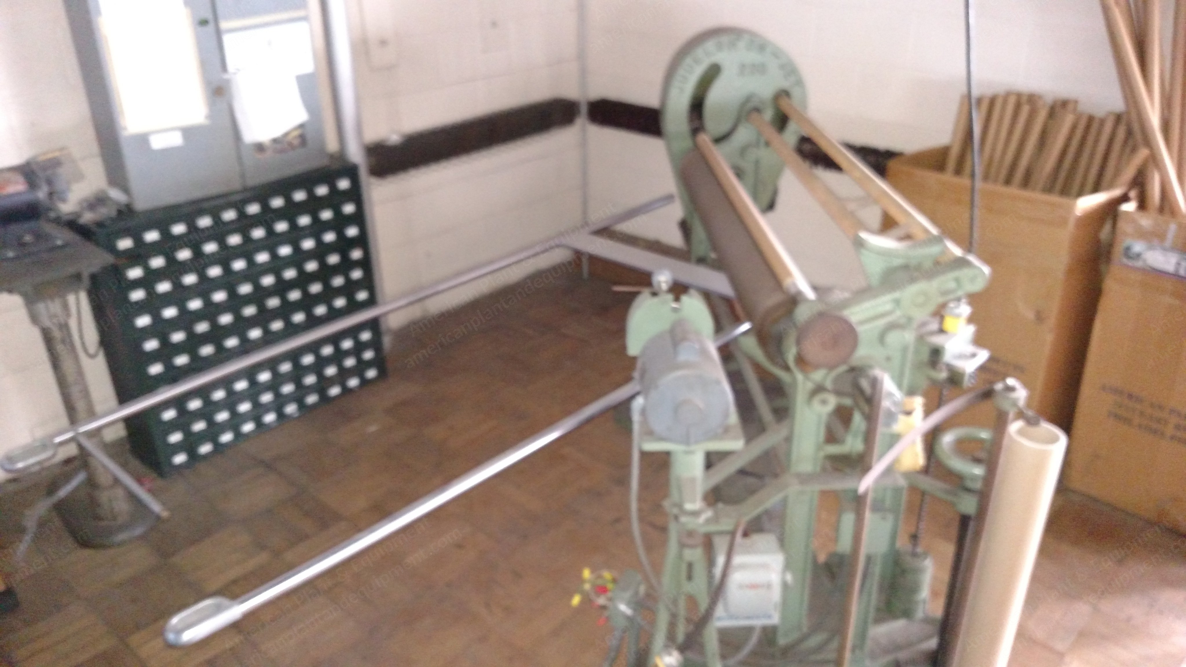 Judelson Bias Machine, with Sewing Unit, 66" Slitter, 31.5" Max Width