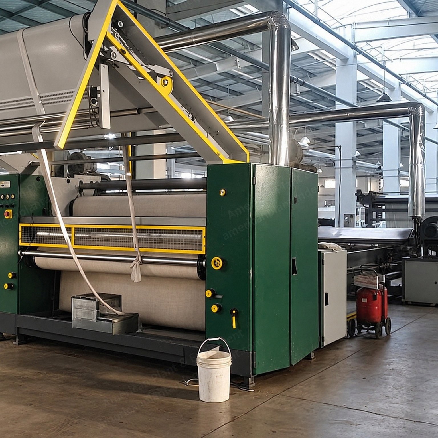 NovaStar, BP139, Open Width Fabric Compactor, 2013, 2,500mm Roller Width, Steam Heated