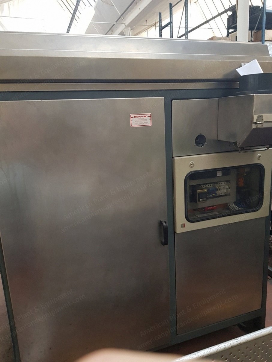 Motocono, HBI, 2000, Shrinking Bulking Machine, 52 Heads, with Cone Winder