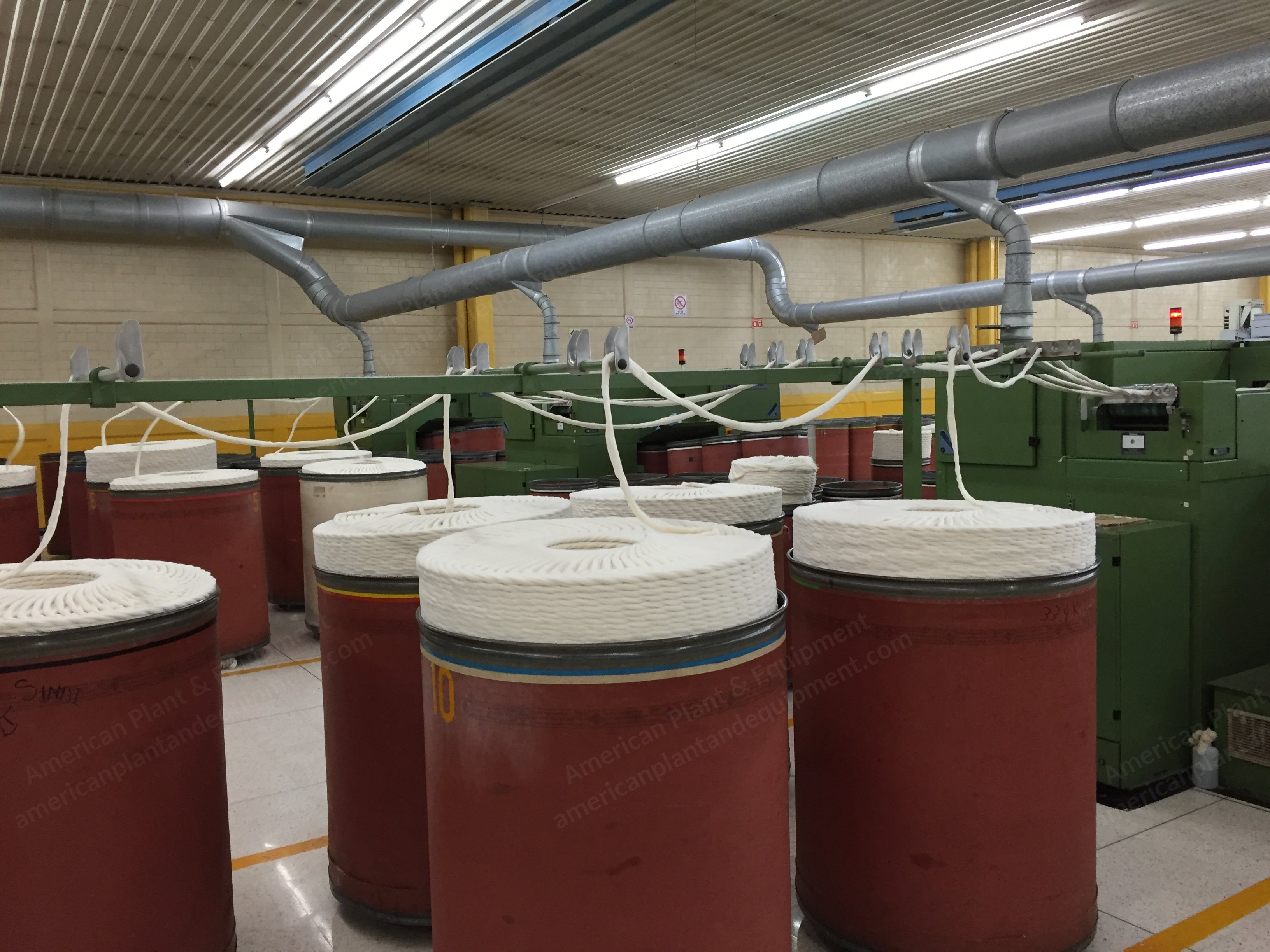 Trutzschler, HS-900 / HSR-900, 1994/1995, Drawing Frames, 440V, 60Hz, 9 Units
