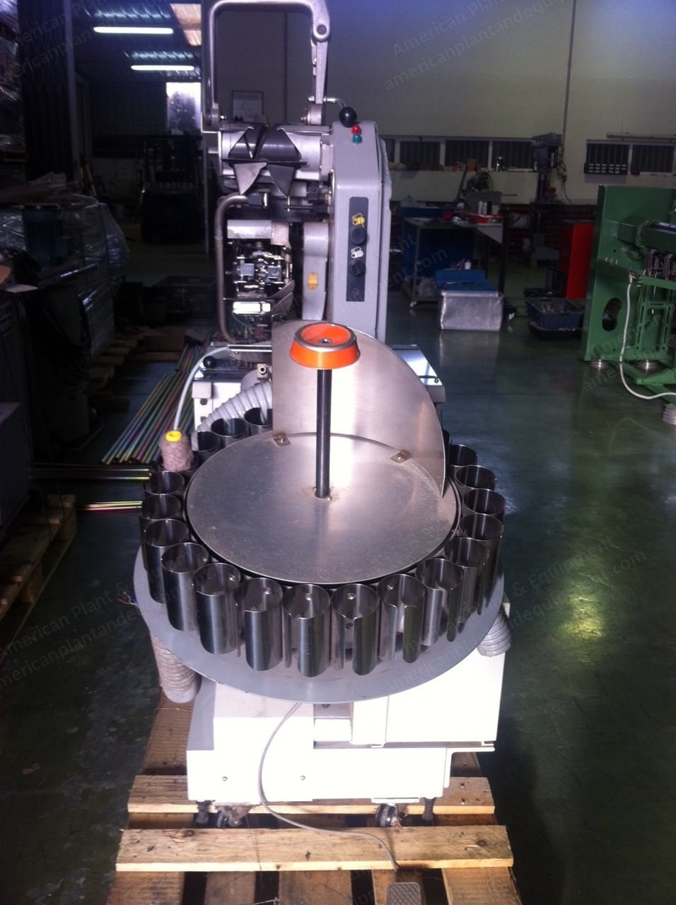 Murata, 7R-II Mini Mach, 1990, 1 Spindle, Fisherman Knotters, Cylindrical Drums