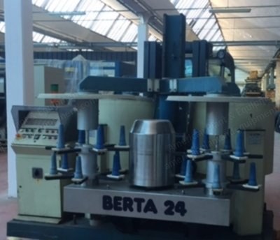 Dettin, Berta, 1989, Centrifugal Extractor, 24 Bobbins, 2 Centrifugation Compartments
