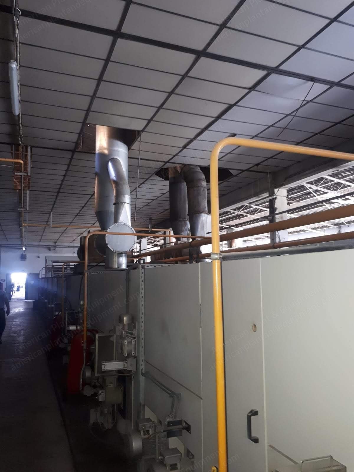 Bruckner Stenter, 2003, 2400mm Working Width, 8 Chambers, Gas Heated