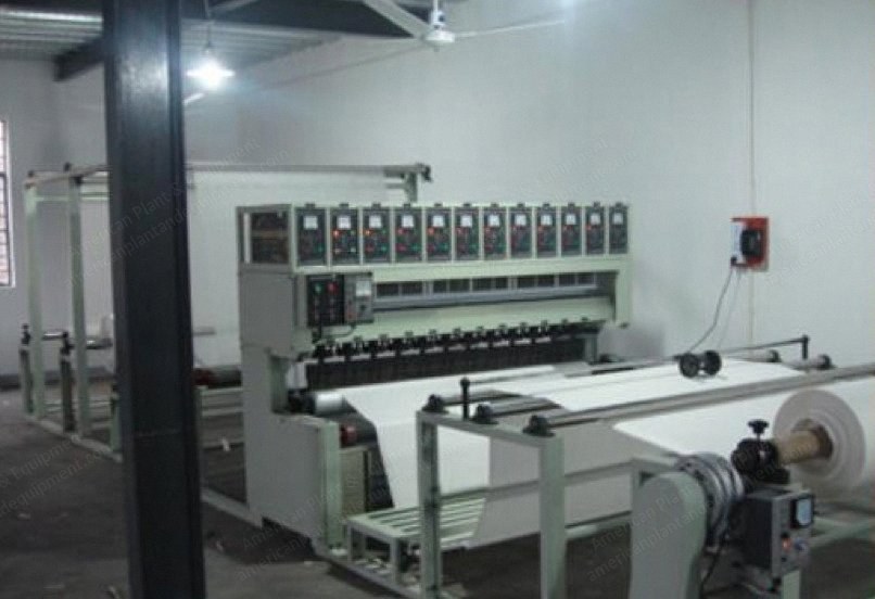 NovaStar, NN496, Ultrasonic Embossing Machine, 2400mm Embossing Width, 24 kW