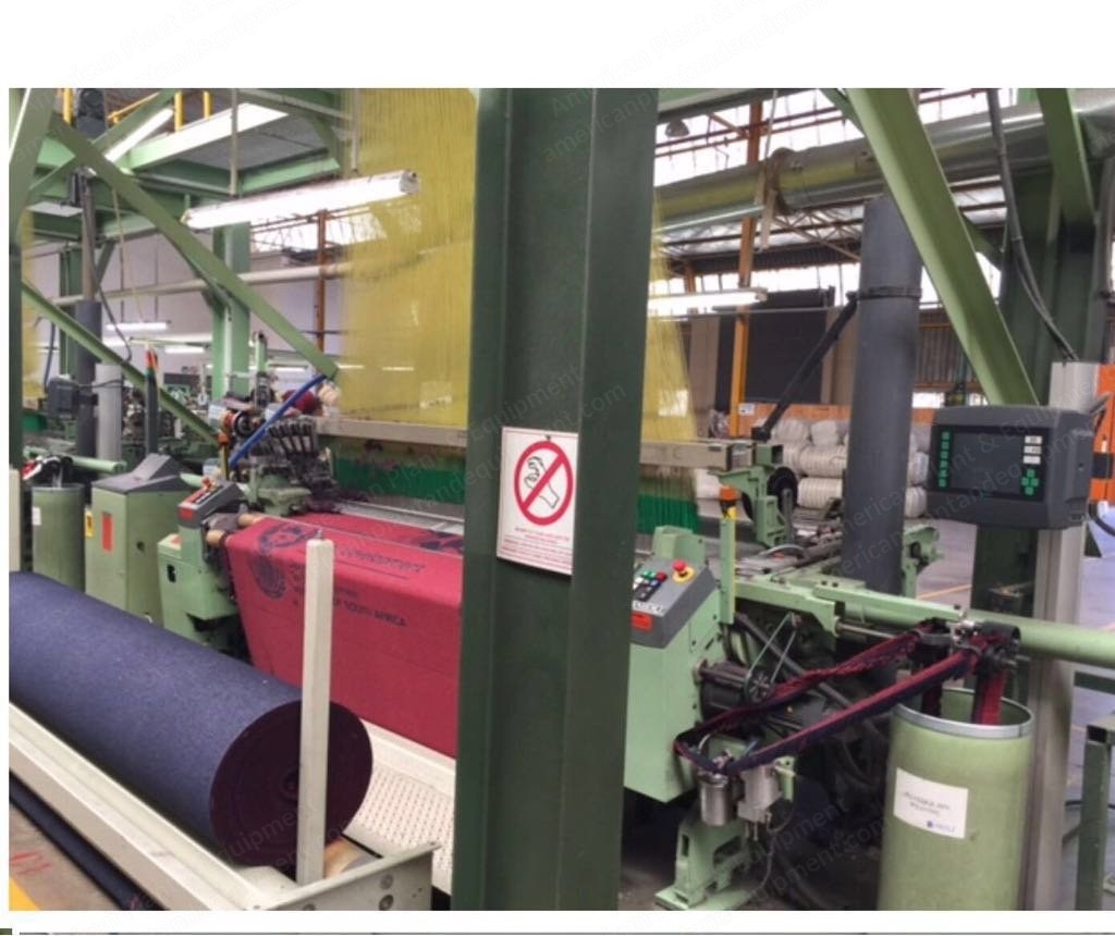 Dornier, PTV and PTS, 2004/2005, Width 2400 to 2700mm, Staubli CX870 Jacquard