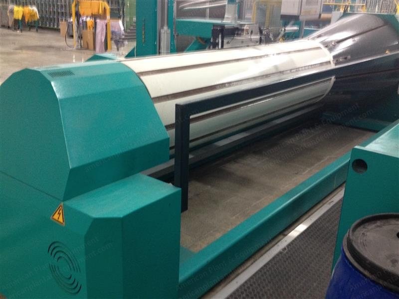 Karl Mayer, NOM 2200, 2010, Sectional Warper, 2200mm Width, Conical Drum, with Benninger 800-Position Creel