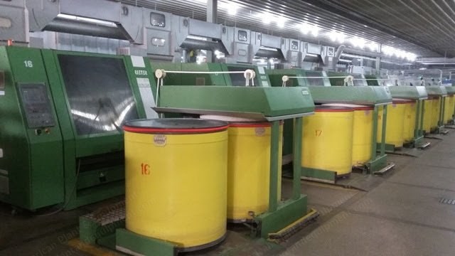 Rieter, C51 H, 2001, Chute Feed, Can Size 40x48, with IGS
