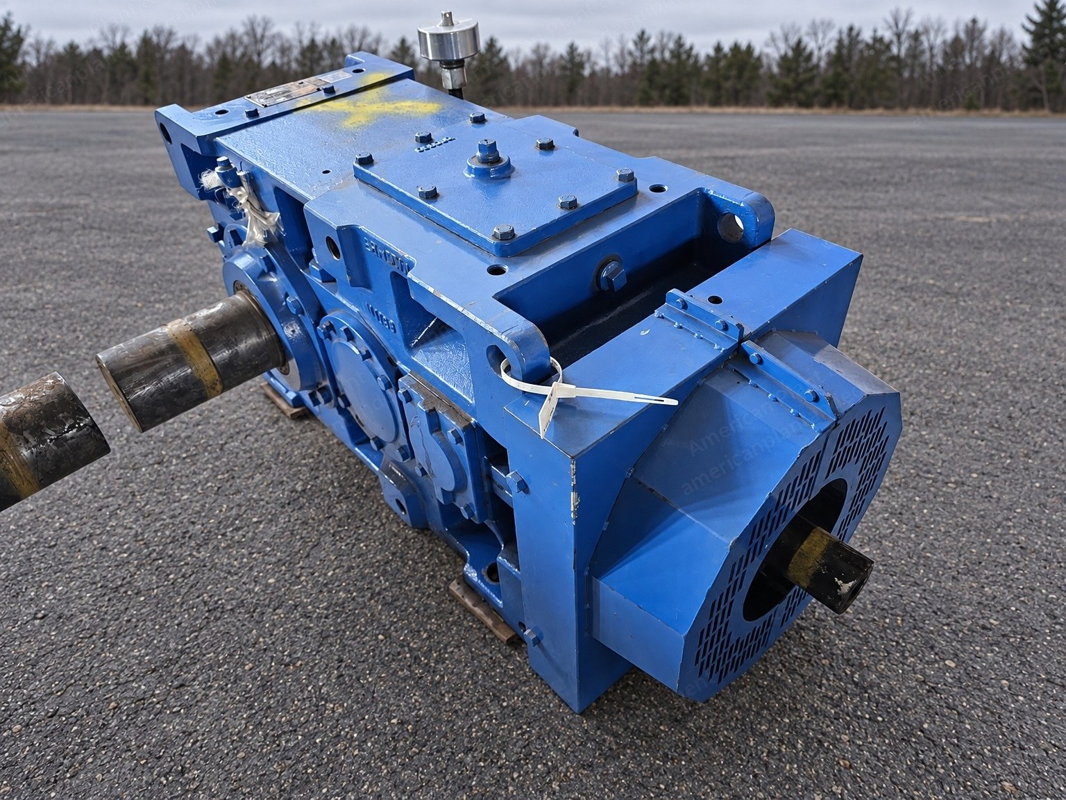 Used Conveyor Belts, Pulley, Idlers, 2 x 200 kW BMG Gearboxes and 125 to 400 kW Electric Motors, Mining Conveyor Spares Lot