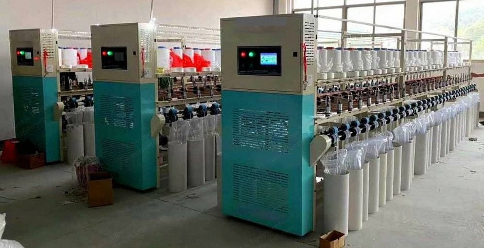 NovaStar, High-Speed Elastic Tapes Making Machine, 3mm Width, 60 Spindle, 130 kg/24h Capacity