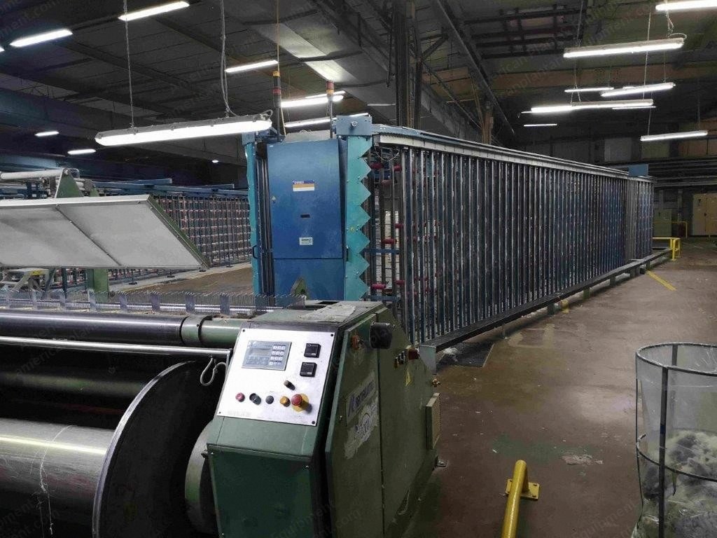 Karl Mayer, BM2600/100, 2008, Double Size Box CSB-PW180, 12 Drying Cylinders, Creel for 24 Beams
