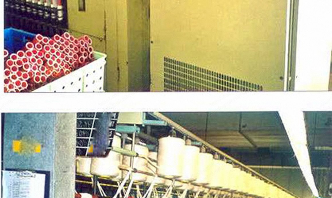 Textima, 2111K, 1984, Worsted Ring Spinning Frame, 360 Spindles, 90mm Pitch, 65mm Ring Diameter