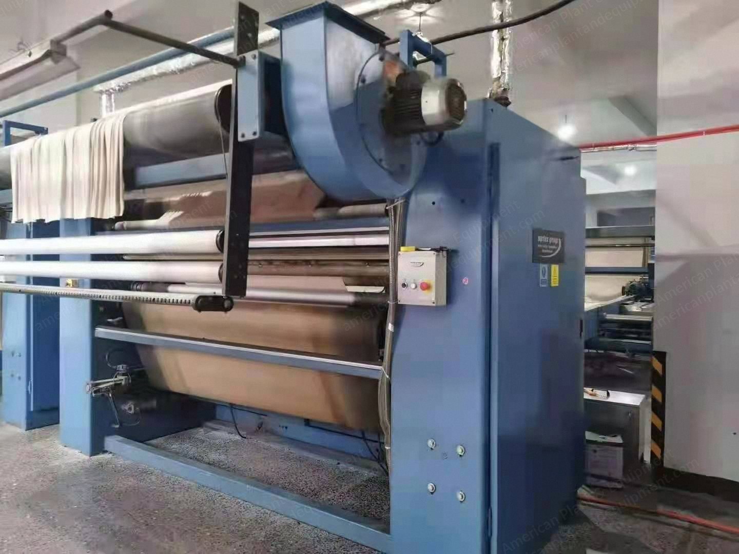 Santex Open Width Compactor, 2400mm, 2009, Steam Heated
