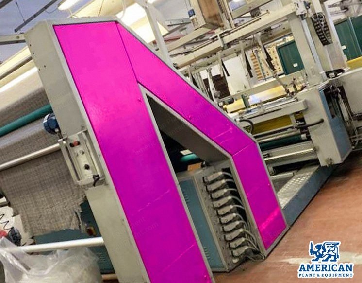 Testa, 111AT, 1992, Automatic Fabric Inspection and Packaging Machine, Working Width 2200mm