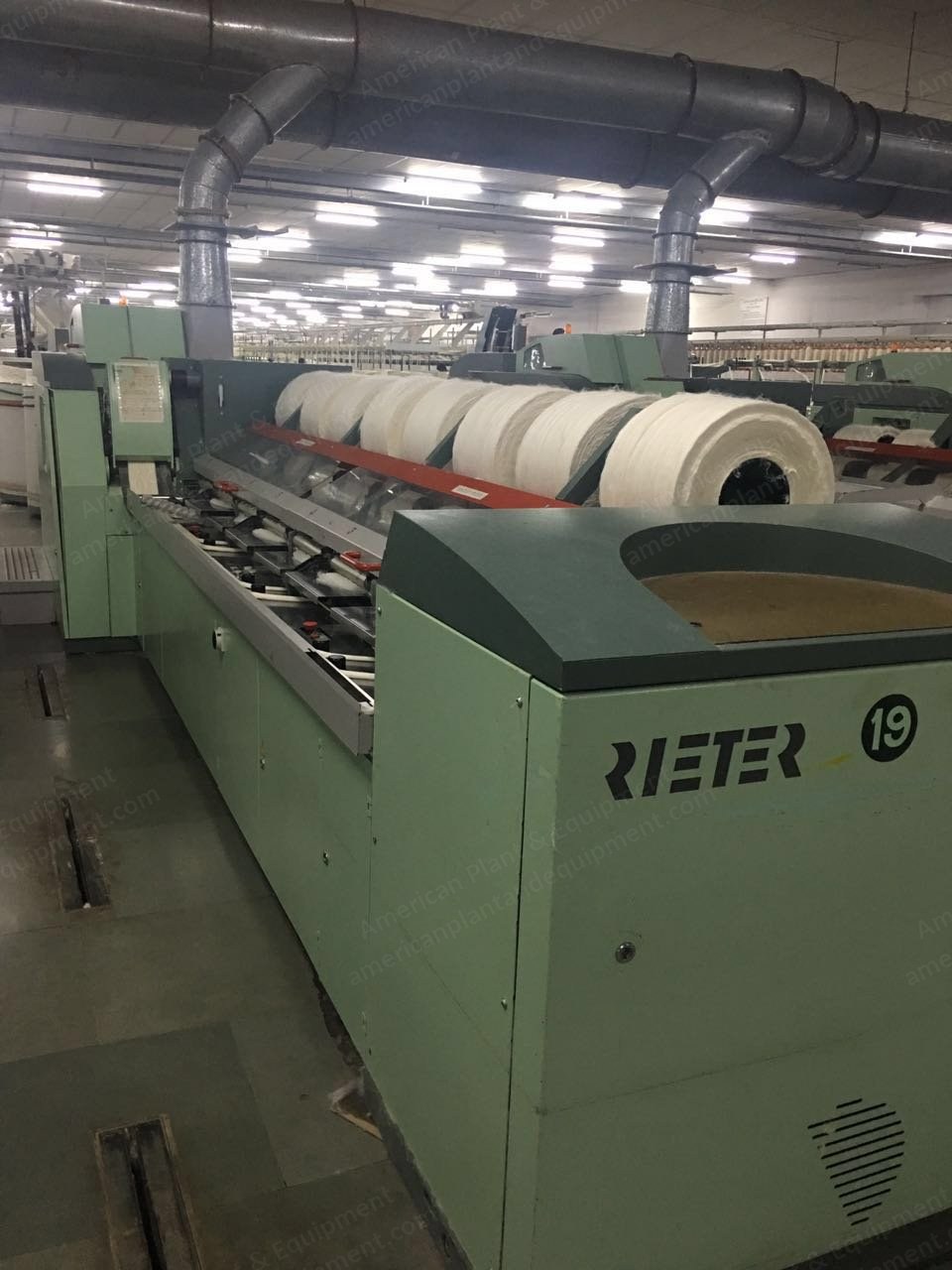 Rieter, E-32 and E-65, 2007, Comber and Lapper, 420V, 50Hz