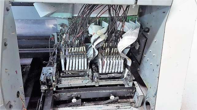 MS, JP5, 2008, Electronic Digital Printing Machine, Working Width 1500mm, 4 Printing Heads, 8 Colors