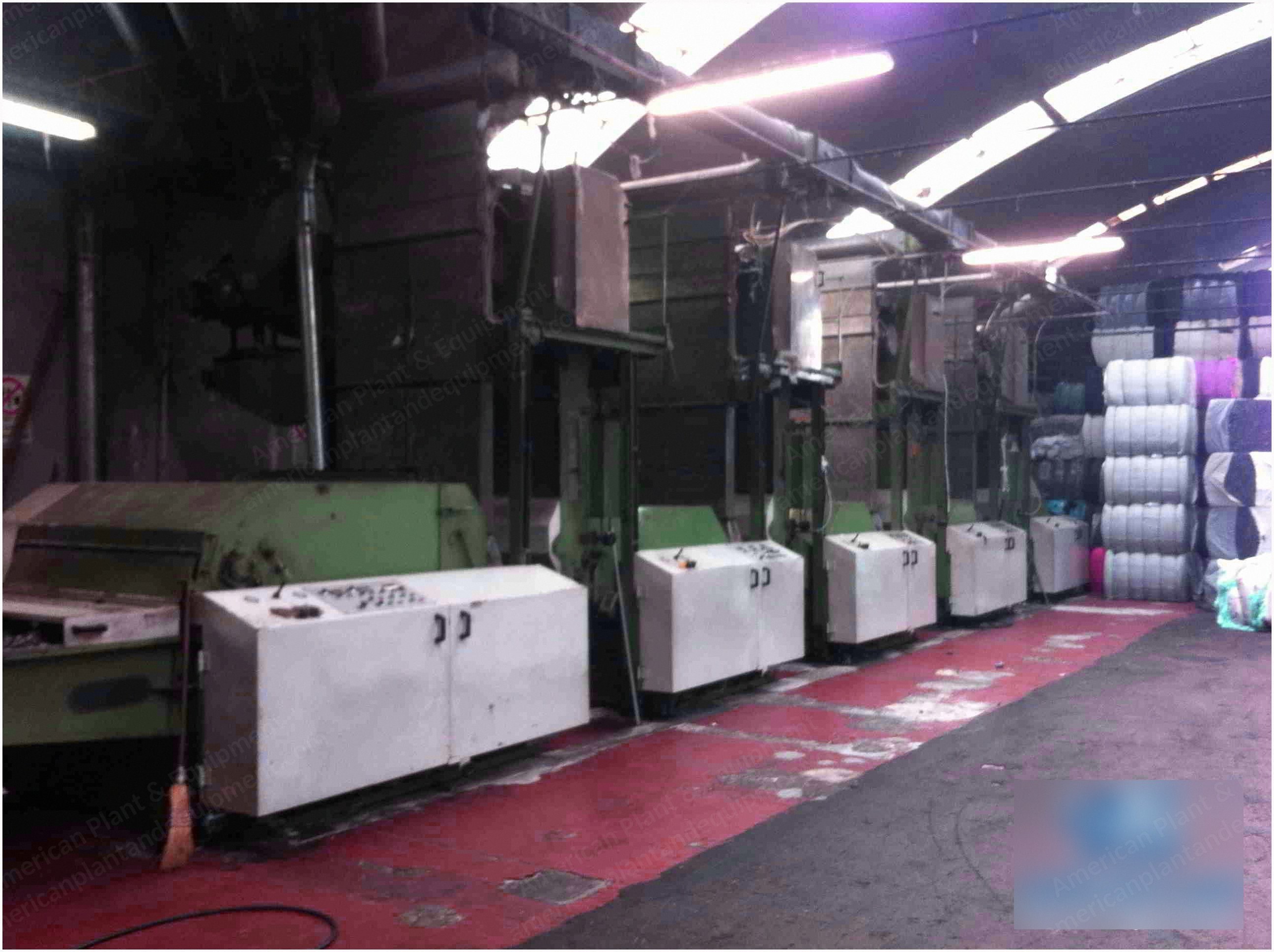 Italiana Rigenerazione, Tearing Machine, 5 Drums, Working Width 1500mm