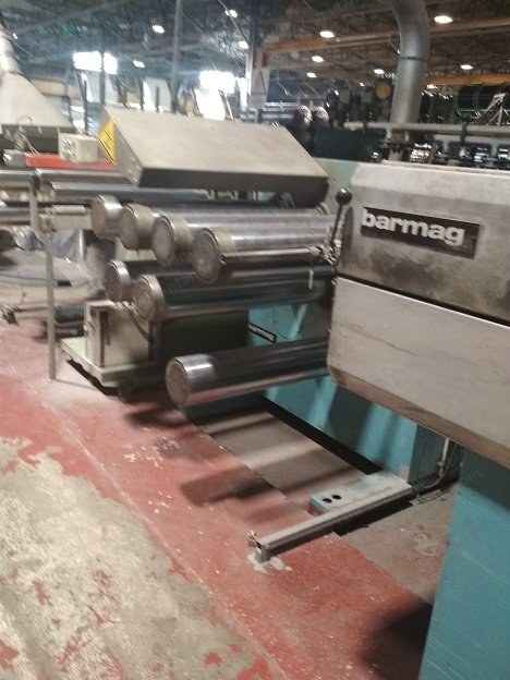 Barmag, FB, 1993, PP Tape Yarn Extruder, 3 Godet Stands, 16 Winder Positions
