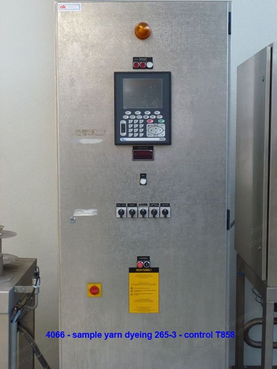 Thies, 265/3, Laboratory Yarn Dyeing Machine, 3 Dye Tubes, 3 Dyecones