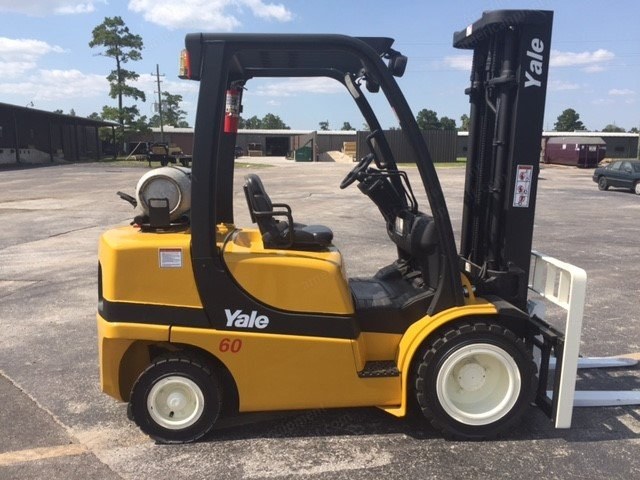 Yale, GLP060VX, 2006, 6000 lbs Capacity, 90-199 inch Lift Height, LP Gas, Sideshift