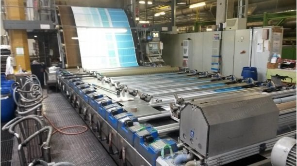 Zimmer, RSDM 560, 1999, 2850mm Width, 14 Colors, Gas Heating Dryer