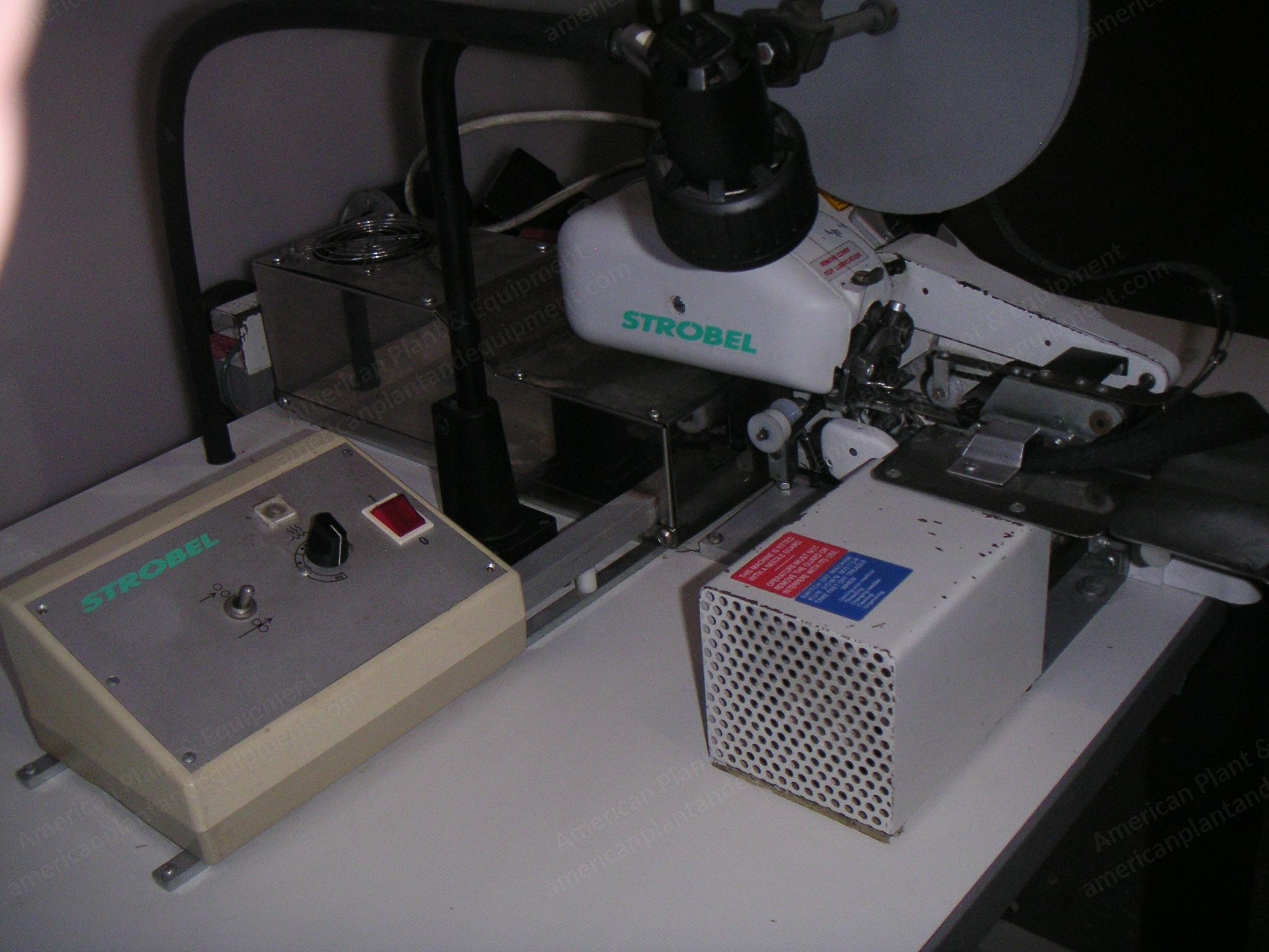 Strobel, 103-258M, Automatic Belt Loop Maker, Front & Back Trimmers, Auto Feed, Pressing Unit