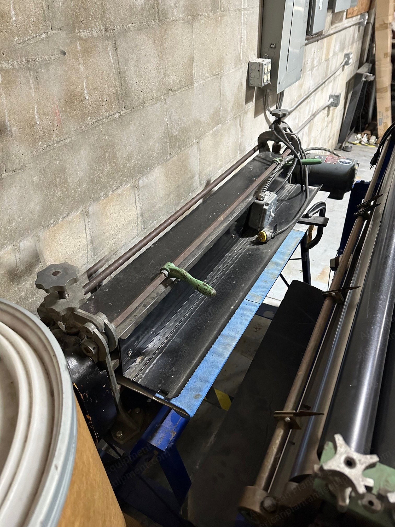 Potdevin, W42, Rotary Press, 42 inch, Jog Table, Glue Drum