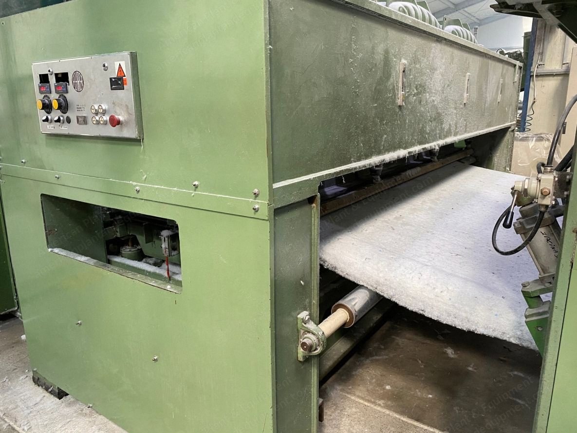 Fehrer, NL 21, 1982, Finishing Needle Loom, Working Width 3300mm, Double Board Downstroke, 1200 RPM