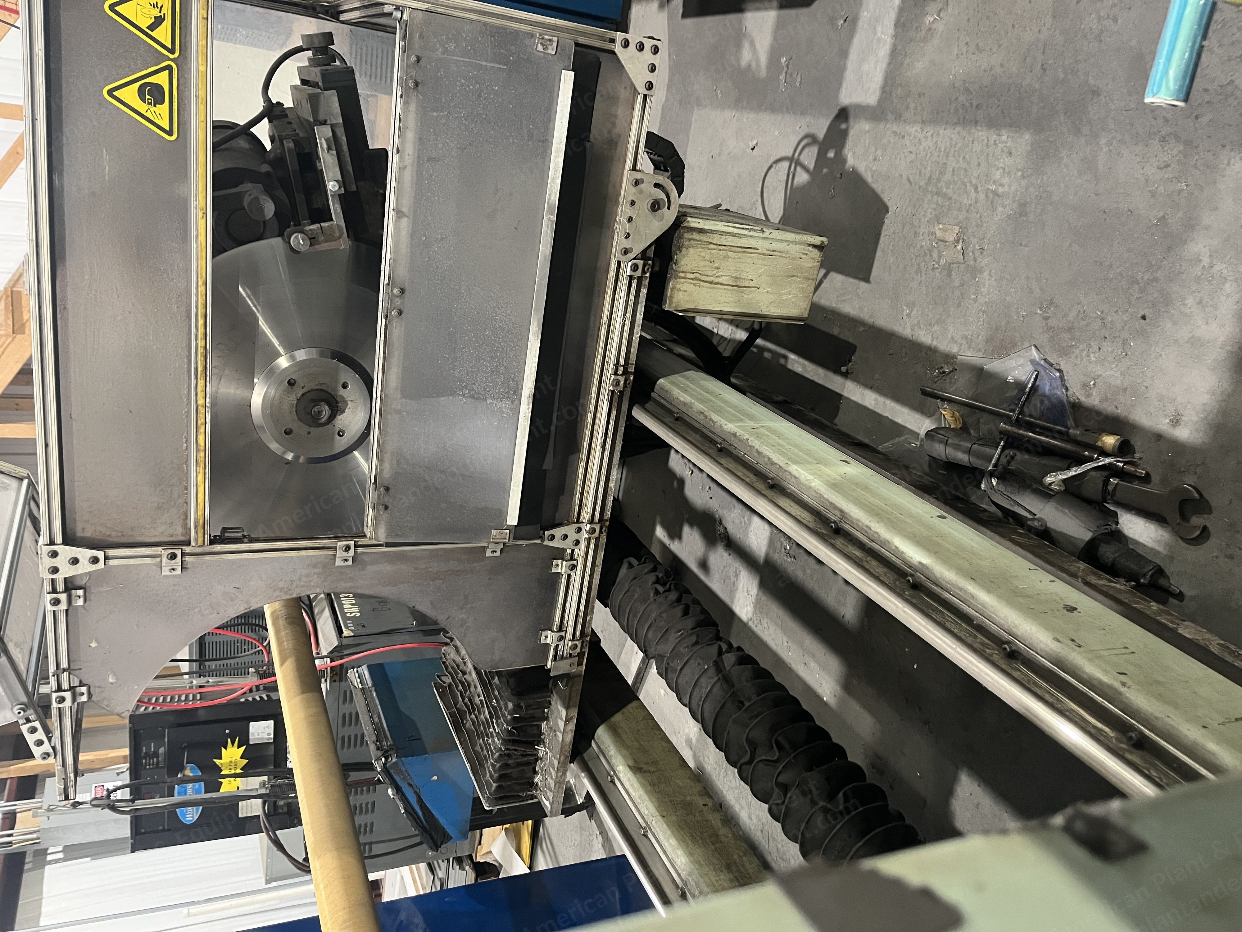 Lever, LS-6200, 60" Baloney Slitter, 24" Blade, 3" Cores