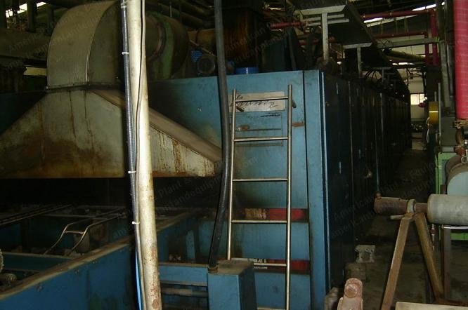 Krantz, 1991, 2300mm Working Width, 8 Chambers, Pin Chain, 2-Bowl Padder
