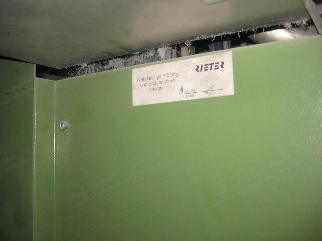 Rieter, R-20, 2002, 300 Rotors, Uster Quantum Clearers, 2 Robots
