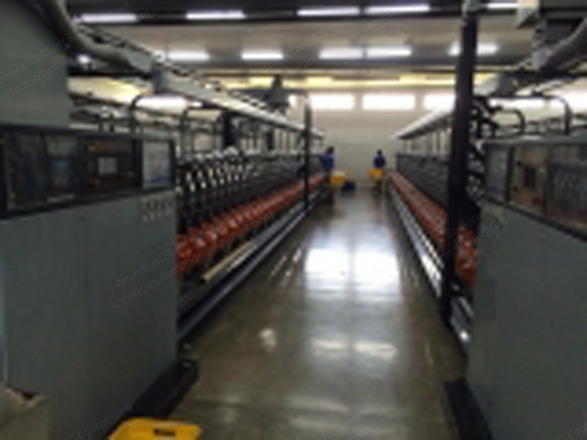 Savio, Espero M, 1992, 52 Spindles, Steel Drum 2.5W, Peyer 551 Yarn Clearer, Mesdan Jointair 490 Splicer