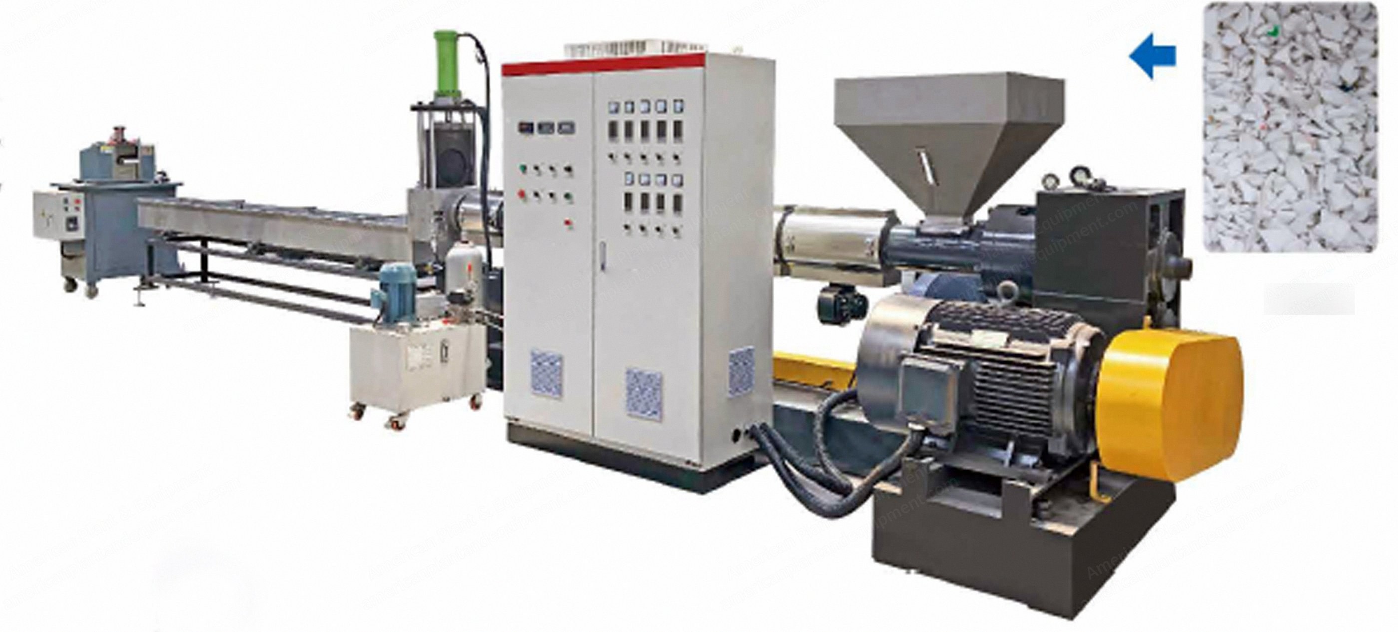 NovaStar, Single-Stage Pelletizing Machine, Capacity 80-1000 kg/h, PP/PE/PS/PET