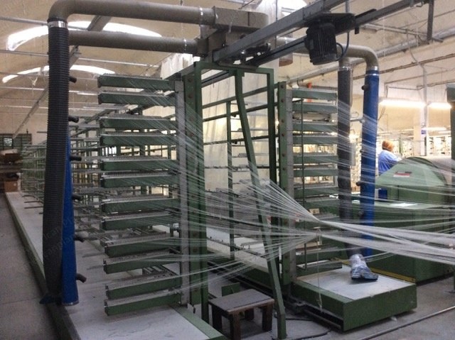 Rotal, RS-100/180, 1991, Direct Warper, Width 1800mm, with Creel, 800 Positions