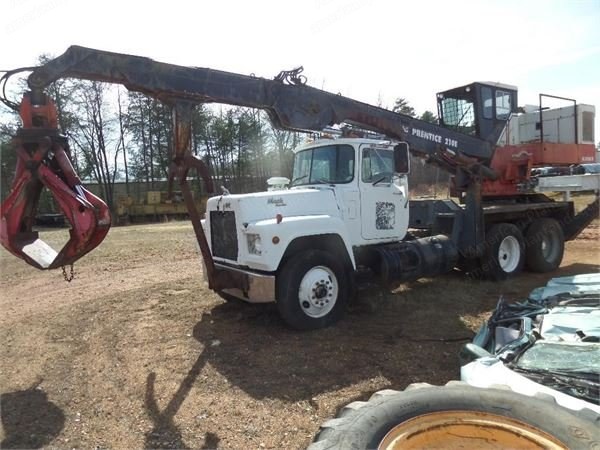 Prentice, 210E, 1989, Log Loader, Mack Econodyne Engine, 1552 Hours