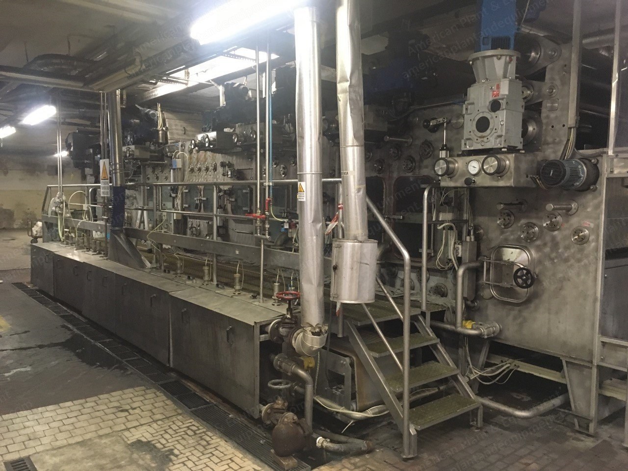 Cimi, Lavanova 2000, 1995, Continuous Washing Line, 1800mm Working Width, 5 Steam Heated Tanks