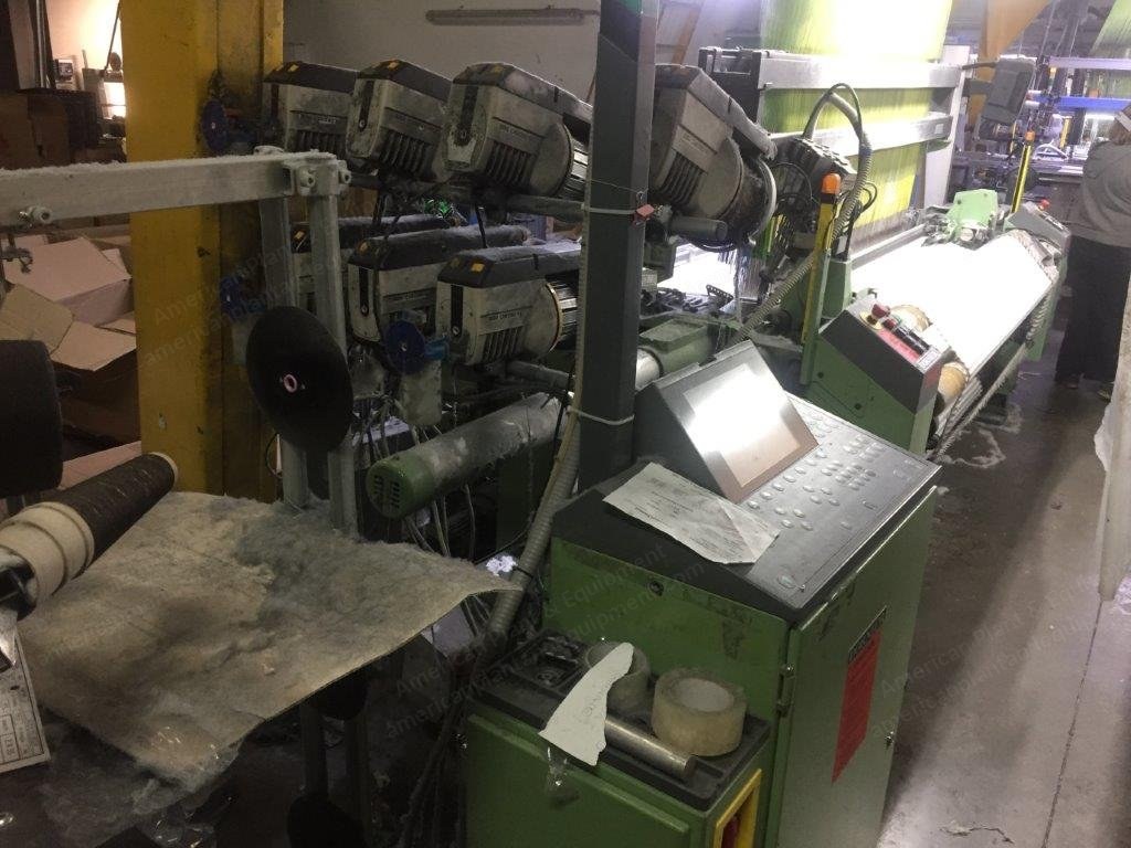 Dornier, PTS8/J, 2005, Rapier Weaving Machine, 2200mm Working Width, 8 Colors, Staubli CX870 Jacquard