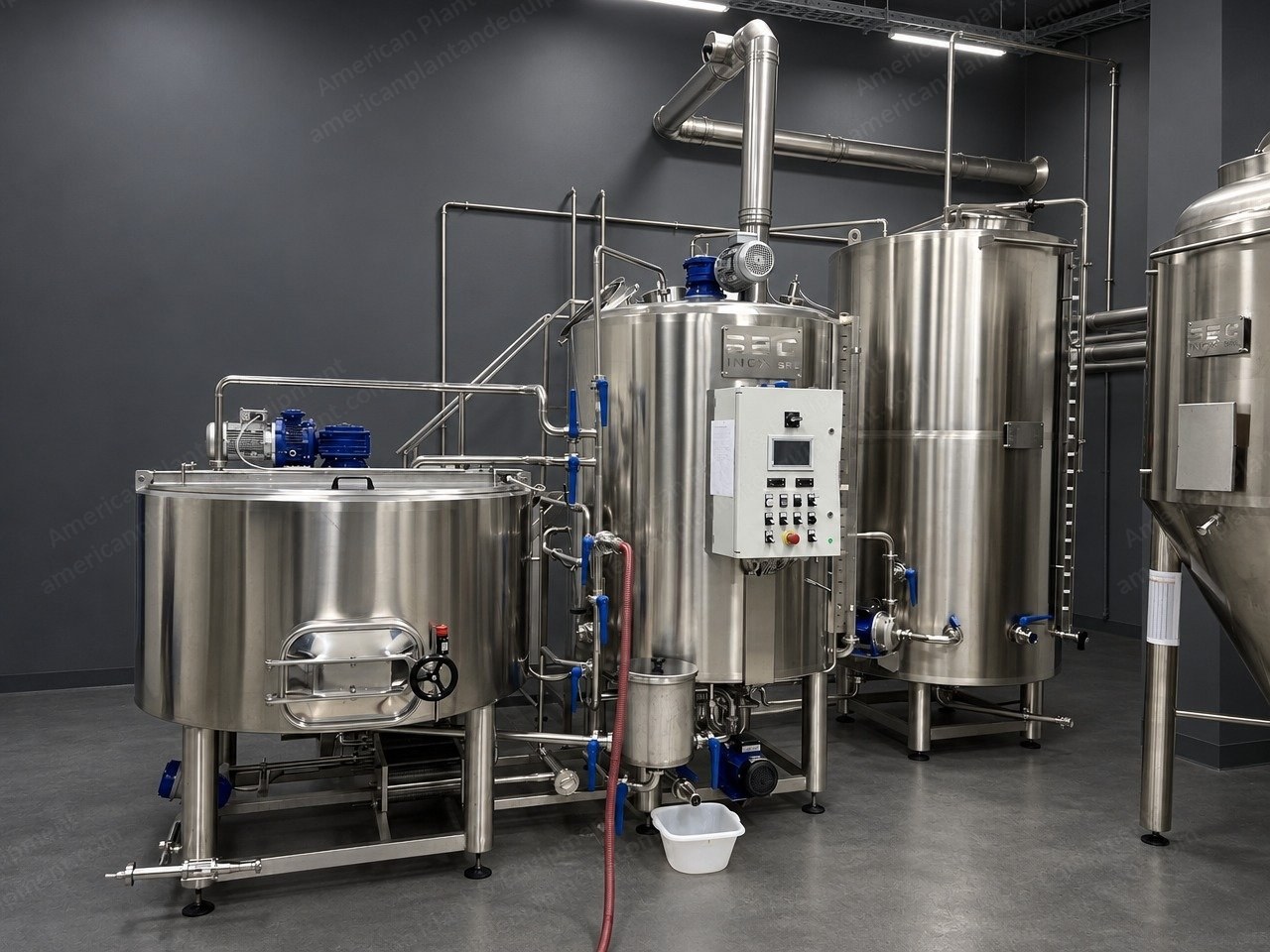 BBC INOX, Essential 1000, 2019, Complete 10 hl Microbrewery Package