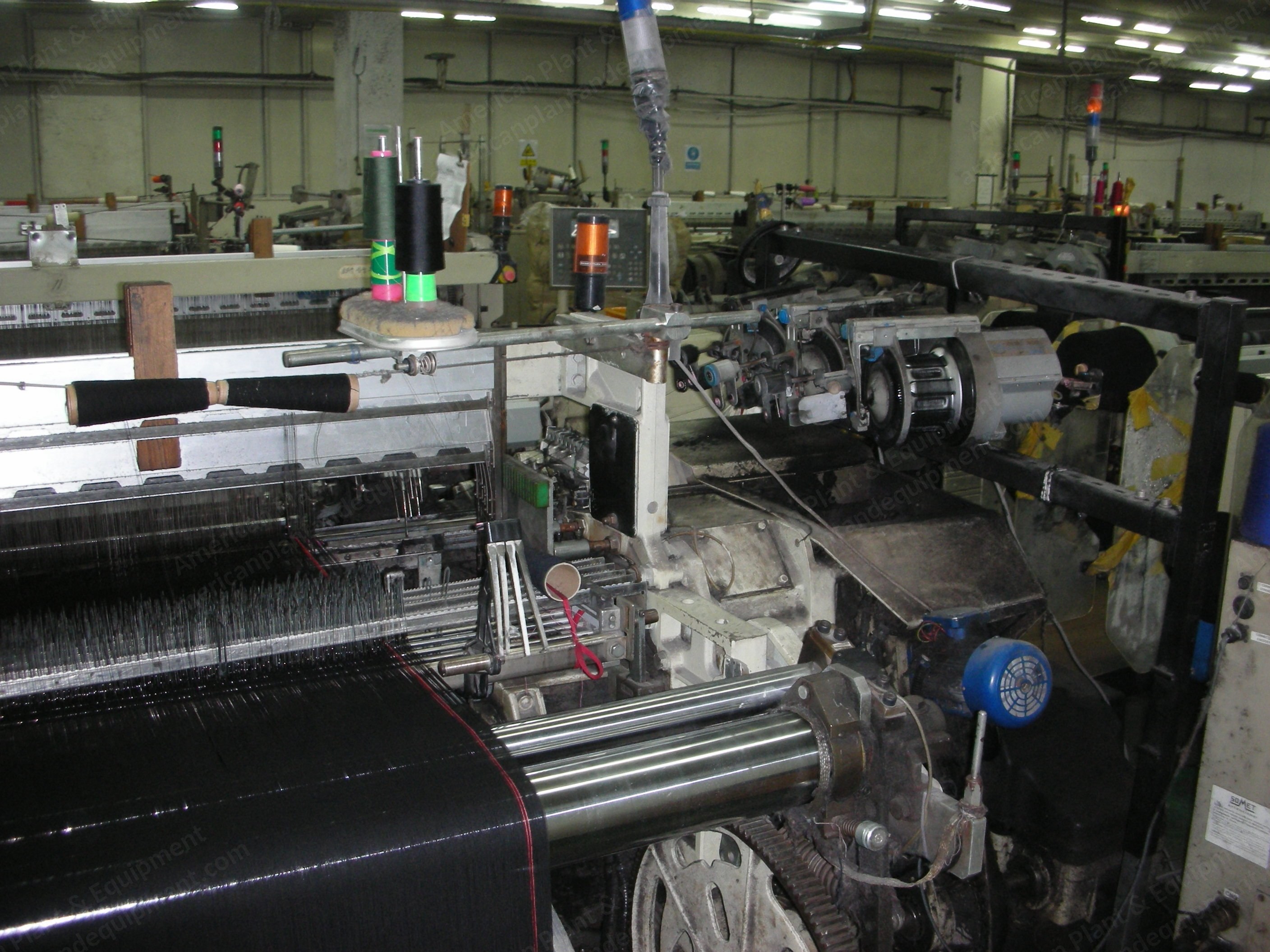 Somet, Thema 11 E, 1994, 2100mm Width, Staubli Electronic Dobby 2660, 8 Colors