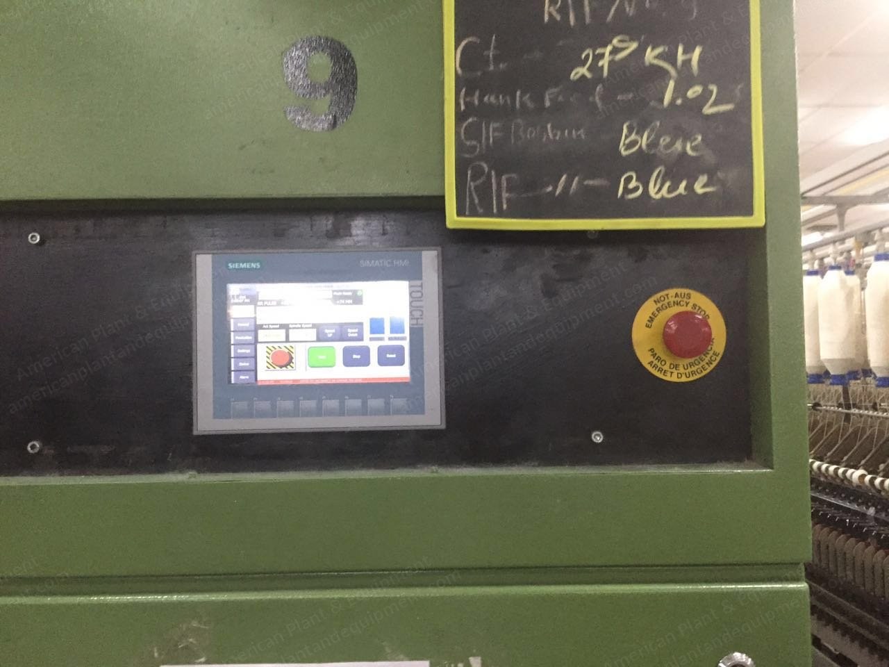 Zinser, 31-9 SL & 3 21 E, 1989 to 1996, Ring Spinning Frames, 1000 Spindles