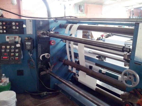 Conweb, Duplex Slitter Rewinder, 62" Width, 40" Unwind Diameter, 24" Rewind Diameter