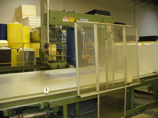 Fecken & Kirfel, V58, 1995, 2150mm Working Width, 5230x3000mm Table, Vertical Automatic Cutter