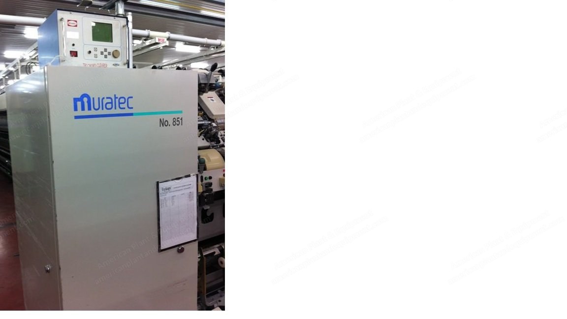 Murata, Vortex MVS 851, 2002, Airjet Spinning Machine, 72 Spindles, 6 Inches Traverse