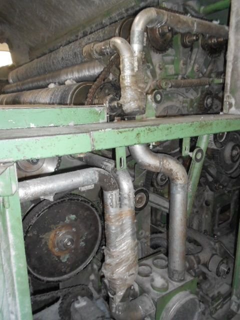 Thermobonding Line, 2400mm Working Width, 1990 to 2005, with Bombi Oven and Bematic Openers