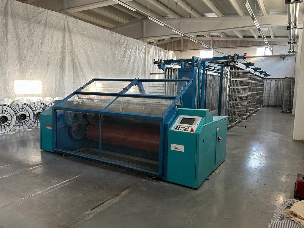 Benninger, Zell, 2003, Sizing Machine, 2200mm Working Width, 1 Size Box, 10 Drying Cylinders, with 2006 Direct Warper