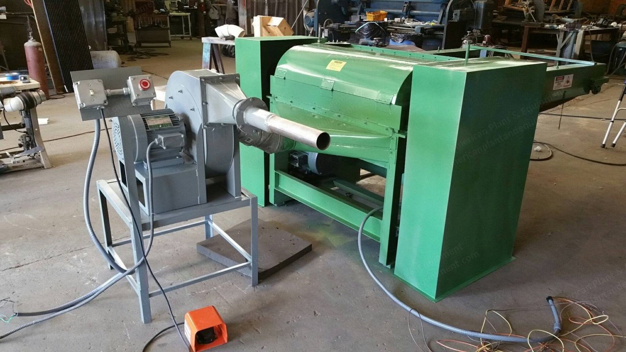Kirschner, Pillow Filling Machine, 36 inch Wide Feed Table, 7.5 HP Opener, 5 HP Filler Fan