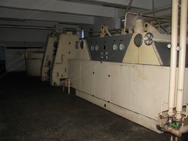 Nagema, 5-Roll Chocolate Manufacturing Line, 1991, 1000mm Working Width, 4800kg Conche Capacity